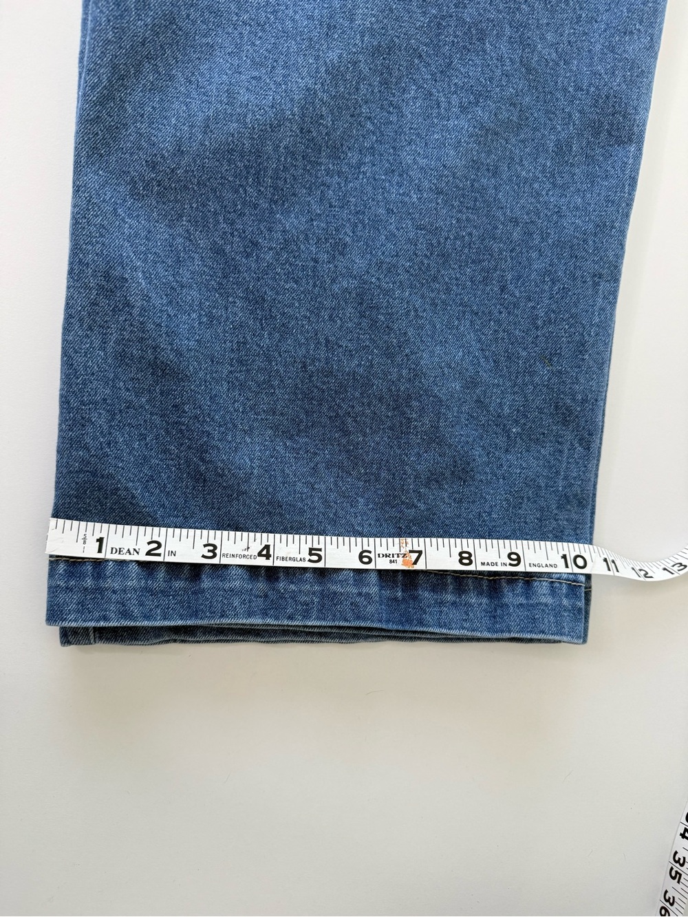 UNIONBAY Soleil Tie-Waist High Rise Wide Leg Denim Jeans Size 9/29W Medium Wash - Picture 15 of 15